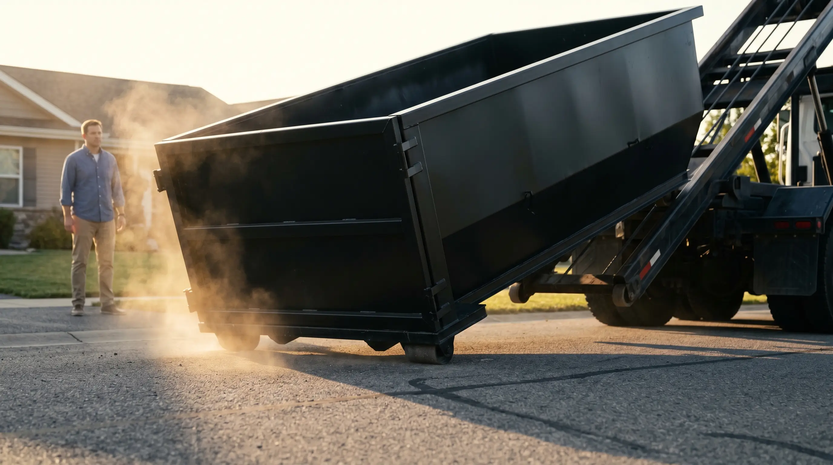 Roll-off dumpster rental in Jackson MI